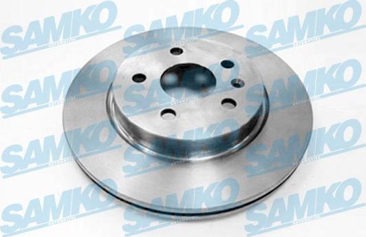 Samko O1031V - Brake Disc autospares.lv