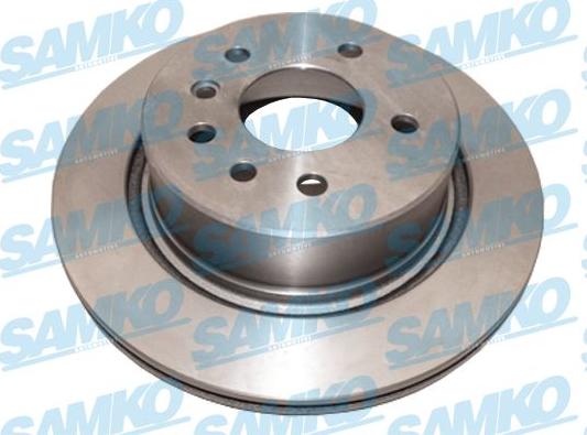 Samko O1020V - Brake Disc autospares.lv