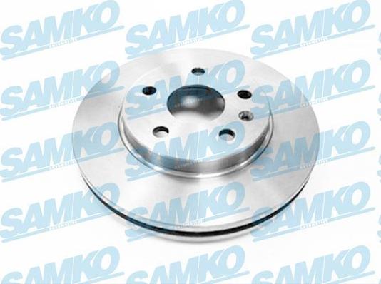 Samko O1028VR - Brake Disc autospares.lv