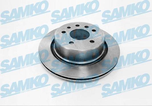 Samko O1023V - Brake Disc autospares.lv
