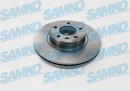 Samko O1301V - Brake Disc autospares.lv