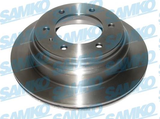 Samko O1381V - Brake Disc autospares.lv