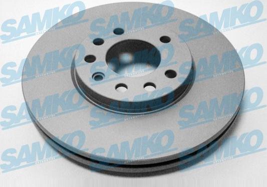Samko O1321VR - Brake Disc autospares.lv