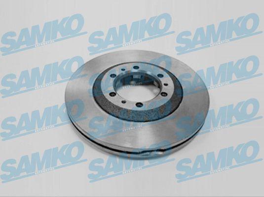 Samko O1373V - Brake Disc autospares.lv