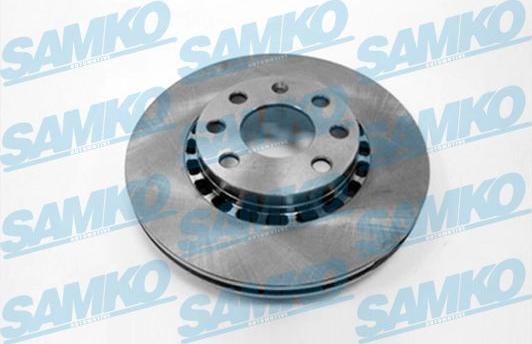 Samko O1241V - Brake Disc autospares.lv