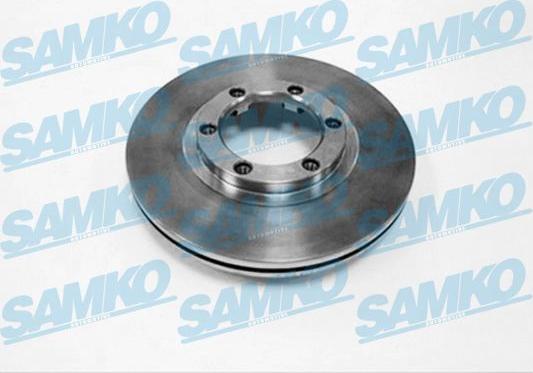 Samko O1251V - Brake Disc autospares.lv