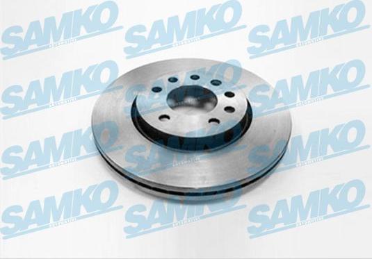 Samko O1261V - Brake Disc autospares.lv