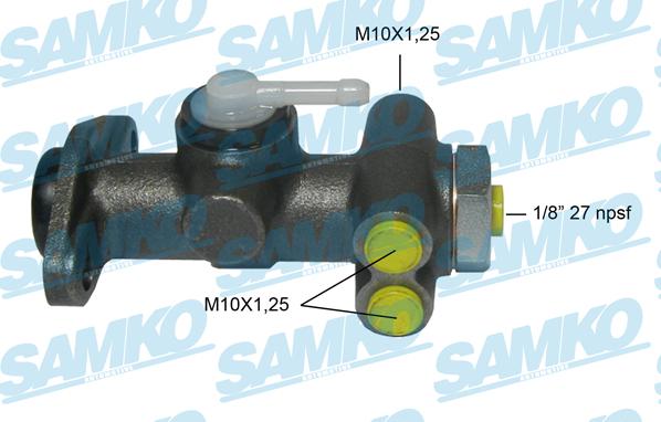 Samko P07006 - Brake Master Cylinder autospares.lv
