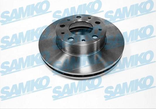 Samko P1009V - Brake Disc autospares.lv