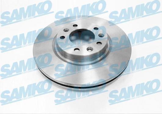 Samko P1004V - Brake Disc autospares.lv