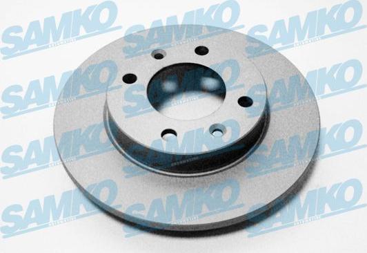 Samko P1001PR - Brake Disc autospares.lv