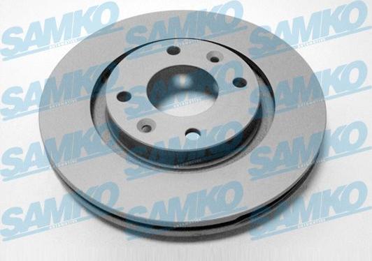 Samko P1002VR - Brake Disc autospares.lv