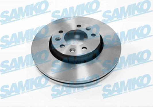 Samko P1007V - Brake Disc autospares.lv