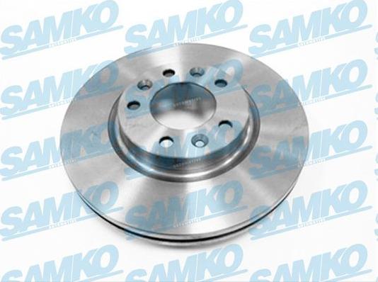 Samko P1012VR - Brake Disc autospares.lv