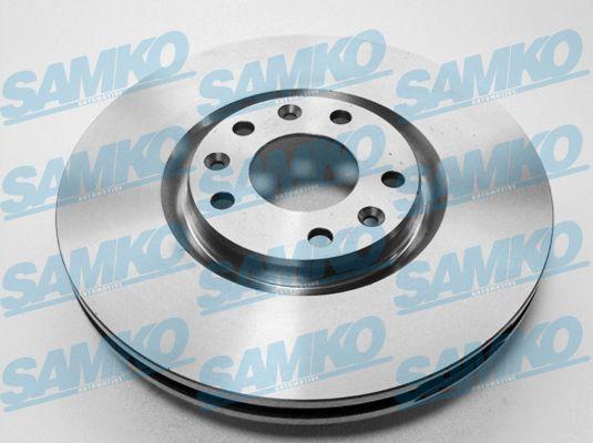 Samko P1017V - Brake Disc autospares.lv