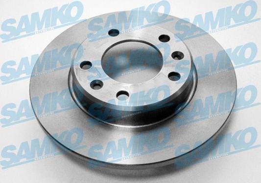 Samko P1021P - Brake Disc autospares.lv