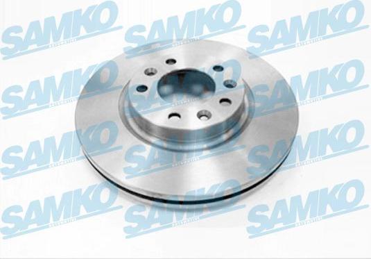 Samko P1251V - Brake Disc autospares.lv