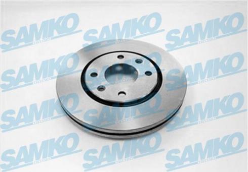 Samko P1201VR - Brake Disc autospares.lv