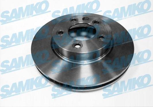 Samko P2009V - Brake Disc autospares.lv