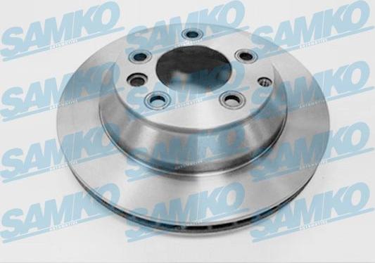 Samko P2000V - Brake Disc autospares.lv