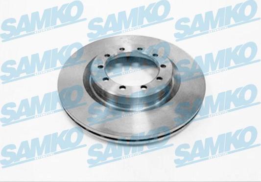Samko R1531V - Brake Disc autospares.lv