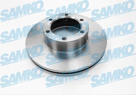 Samko R1091V - Brake Disc autospares.lv