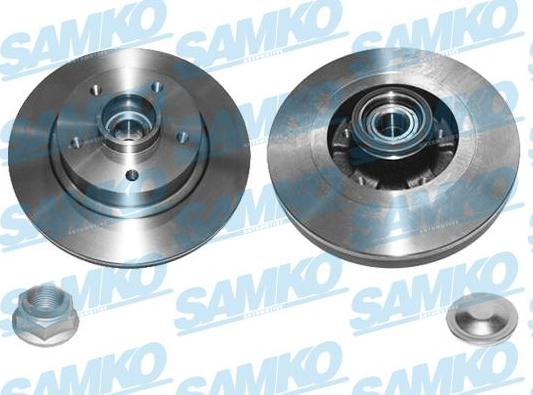 Samko R1049PCA - Brake Disc autospares.lv