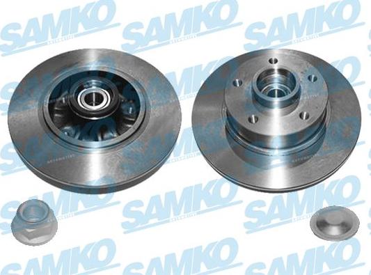 Samko R1040PCA - Brake Disc autospares.lv
