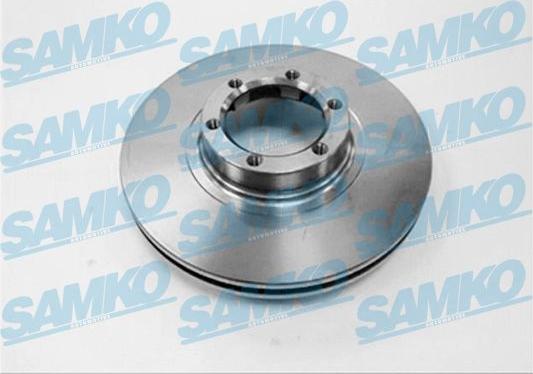 Samko R1041V - Brake Disc autospares.lv