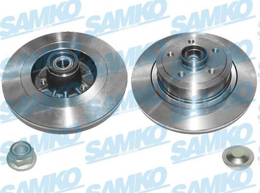 Samko R1048PCA - Brake Disc autospares.lv