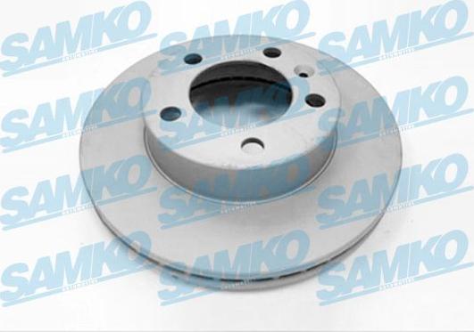 Samko R1043VR - Brake Disc autospares.lv