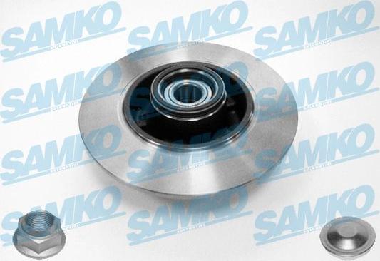 Samko R1055PCA - Brake Disc autospares.lv