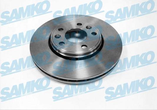 Samko R1056V - Brake Disc autospares.lv