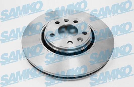 Samko R1057V - Brake Disc autospares.lv