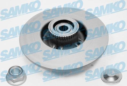 Samko R1009PRCA - Brake Disc autospares.lv