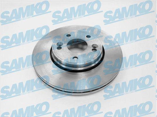 Samko R1001VR - Brake Disc autospares.lv