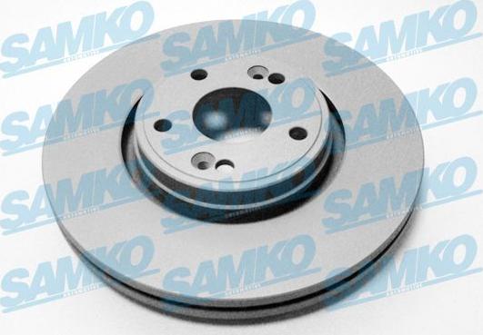 Samko R1002VR - Brake Disc autospares.lv