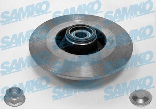 Samko R1019PCA - Brake Disc autospares.lv