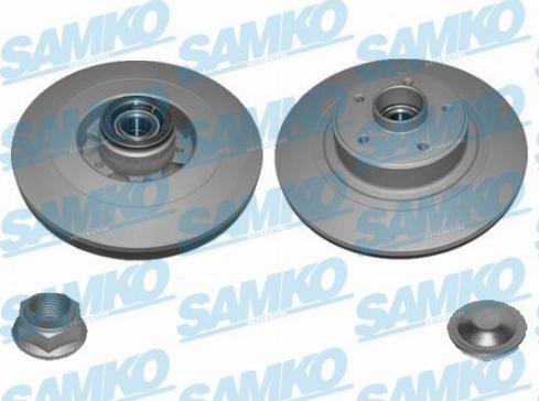 Samko R1019PRCA - Brake Disc autospares.lv