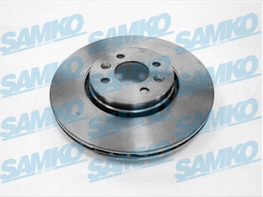 Samko R1010VR - Brake Disc autospares.lv