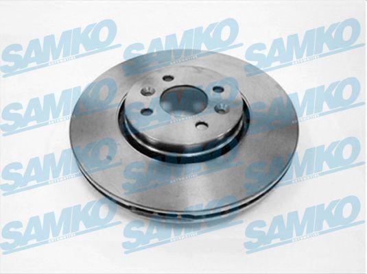 Samko R1010V - Brake Disc autospares.lv