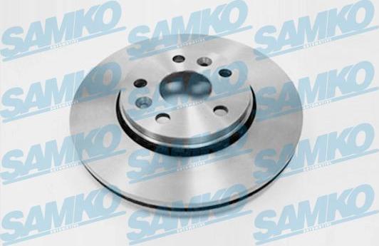 Samko R1039V - Brake Disc autospares.lv