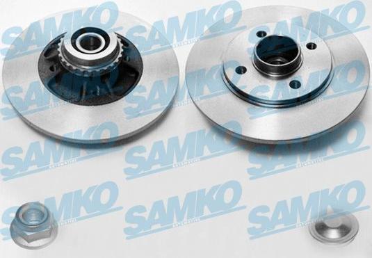 Samko R1034PCA - Brake Disc autospares.lv