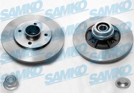 Samko R1035PCA - Brake Disc autospares.lv