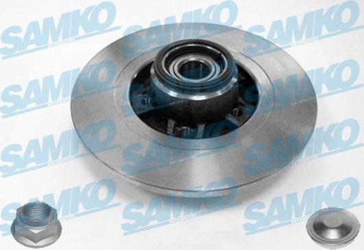 Samko R1033PCA - Brake Disc autospares.lv