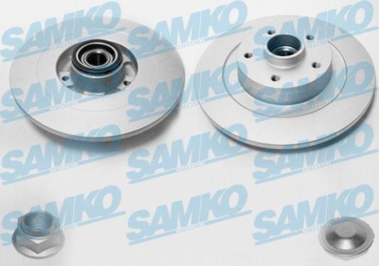 Samko R1032PRCA - Brake Disc autospares.lv