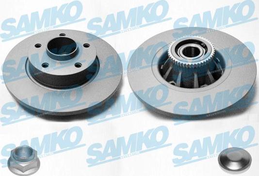 Samko R1020PRCA - Brake Disc autospares.lv