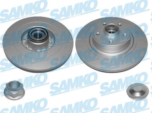 Samko R1022PRCA - Brake Disc autospares.lv