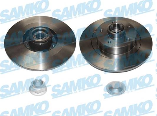 Samko R1079PCA - Brake Disc autospares.lv