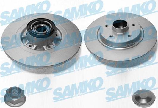 Samko R1070PRCA - Brake Disc autospares.lv